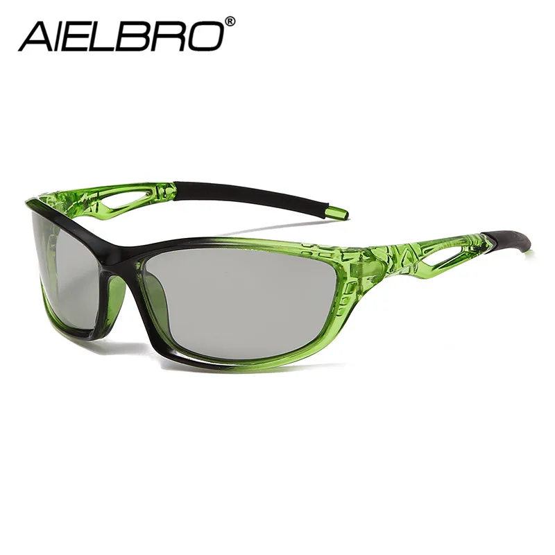 AIELBRO Photochromic Cycling Gles 5 Colors Cycling gles Outdoor  Bike Bicycle Go - £83.70 GBP