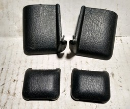 92-95 CIVIC COUPE HB Black Seat Bolt LEFT RIGHT COVERS Cover Trim EG 4pcs - $23.52