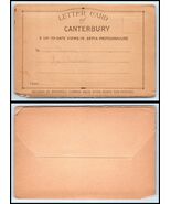 UK / ENGLAND Letter Card - CANTERBURY, 6 Views CC - $2.84