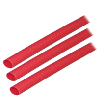 Ancor Adhesive Lined Heat Shrink Tubing (ALT) - 1/4&quot; x 3&quot; - 3-Pack - Red - £15.57 GBP