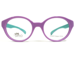 Safilo Kids Eyeglasses Frames SA 0008 0B2 Blue Purple Round Full Rim 43-... - £36.76 GBP