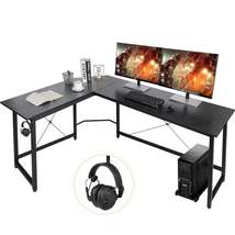 Homfa 66.5&quot;(170cm) L Shape Desk Computer Gaming Laptop Desk Home Office ... - $134.41