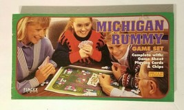 Fundex Michigan Rummy Game Set Vintage 1994 Box Opened Cards &amp; Contents New! - £16.65 GBP