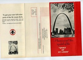 American Airlines Gateway Arch St Louis Questionnaire 1960&#39;s - £14.39 GBP