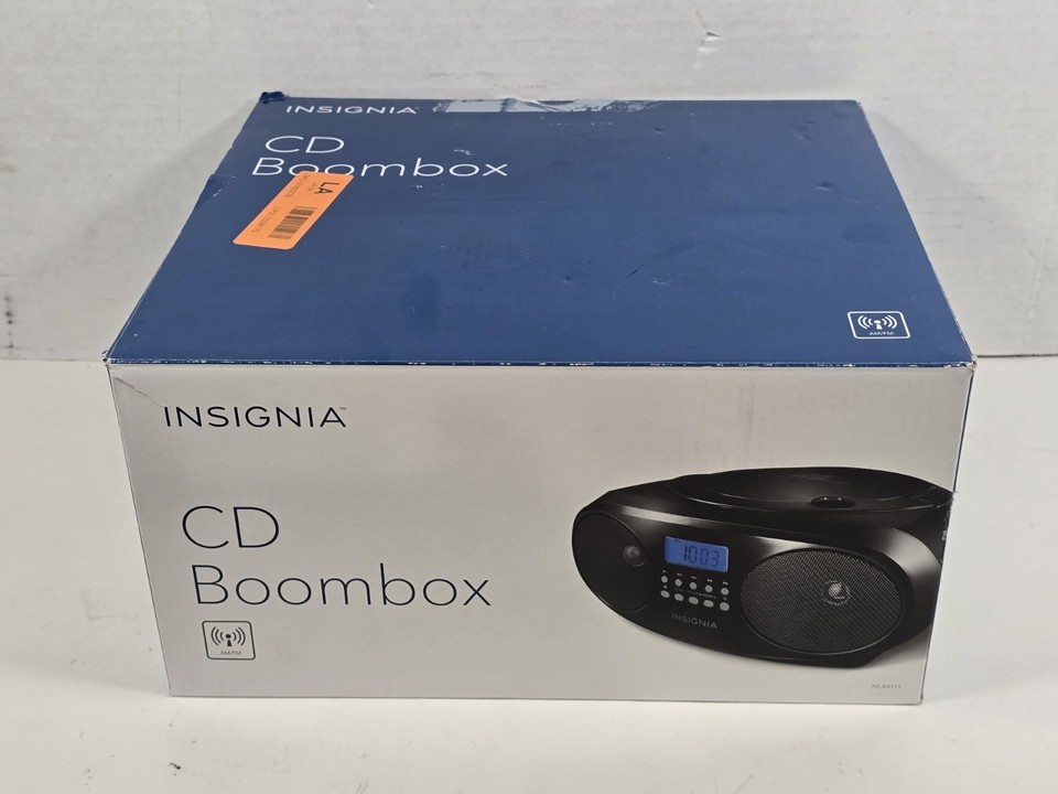 Certified Open Box

Insignia NS-B4111 CD / CD-RW Playback/ AM FM Radio /... - $31.67