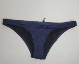Nike Swim Womens Size XL Navy Blue Swoosh Bikini Bottoms NEW - £15.61 GBP