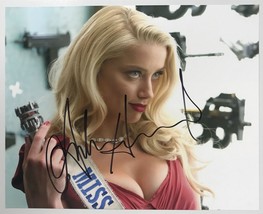 Amber Heard Signed Autographed &quot;Machete Kills&quot; Glossy 8x10 Photo - £47.78 GBP