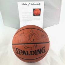 1997-98 Seattle Supersonics Team Signed Basketball PSA/DNA Autographed - £785.59 GBP