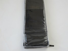 Donna Karan 510tc Supima Cotton King Pillowcases Ebony Black NIP $150 - £60.98 GBP
