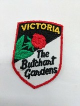Victoria The Butchart Gardens Embroidered Iron On Patch 3&quot; - £6.95 GBP