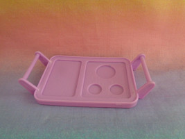 Vintage 1983 Barbie Mattel Dollhouse Bubbling Spa Replacement Lavender Food Tray - £2.63 GBP