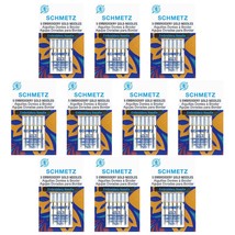 50 SchmetzGold EmbroiderySewing Machine Needles - Size75/11 - Box of 10 Cards - $70.99