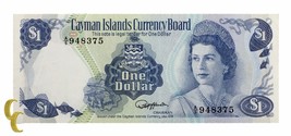 1974 Cayman Islands Currency Board $1 (AU) About Uncirculated Condition - $41.58