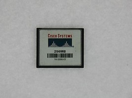 Genuino Cisco 256MB Cf Compacto Flash Memory Card Cisco 1841 2801 2811 2... - $51.57