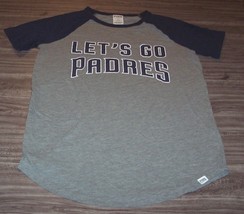 Women&#39;s Teen Lets Go Padres Mlb Victoria&#39;s Secret T-shirt Small San Diego - £15.82 GBP