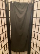 EUC mE Black Long Maternity Skirt Size Medium - £11.87 GBP