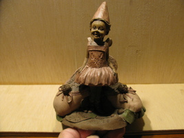 Tom Clark Clay Gnome Sculpture &quot;Caroline&quot; Retired 1988 #5036 Ed. #35 - £31.60 GBP