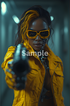 Neon Huntress: The Cybernetic Enforcer - €4,31 EUR