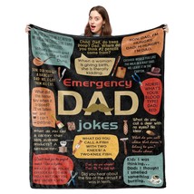 For Dad Blanket 60&quot;X50&quot;, Birthday Gifts For Dad, New Dad Gifts For Men, Gifts Fo - £36.37 GBP