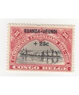 Congo Belga, 25C, 1925, Monumento Di Kinshasa, (CONGO BELGE) - $7.56