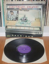 Gene Vincent Greatest UK LP Compilation Capitol Caps 1001 Mono Rock &#39;N&#39; Roll - £12.16 GBP