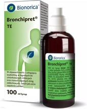 Bronchipret 100ml Syrup with Herbs,Chronic Bronchitis,Cold,Cough,Sore Th... - $33.00
