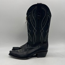 Idyllwind Colt Volgo Womens Black Leather Pull On Western Boots Size 8.5 B - £63.30 GBP