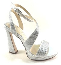 Jessica Simpson Friso2 White Rhinestone High Heel Dress Platform Sandal - £63.92 GBP