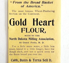Gold Heart Flour Cobb Bates Yerxa 1894 Advertisement Victorian Baking 3 ... - $19.99