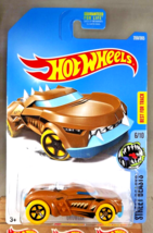 2017 Hot Wheels #350 Street Beasts 6/10 GROWLER Brown w/Yellow Wheels Black 5 Sp - £7.47 GBP