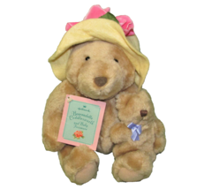 BERNADETTE CUDDLESWORTH and BABY FUZZMORE HALLMARK WITH TAG 10&quot; STUFFED ... - £10.61 GBP