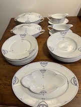 Chic, exclusive  Antique ROSENTHAL art nouveau diner service, marked - $816.75