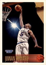 1997 Kenner Starting Lineup Card Juwan Howard Washington Bullets - £2.76 GBP