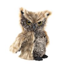 Folkmanis Screech Owl Puppet with Turning Head - £23.77 GBP