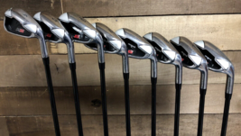 USED RH Senior Mens Majek K6 Iron Set #4-SW Senior Flex Graphite Shafts 81-7ZLN - £191.45 GBP