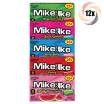 12x Packs Mike &amp; Ike Variety Flavor Chewy Candy | .78oz | Fat Free | Mix &amp; Match - £10.33 GBP