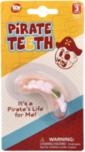 Pirate Teeth - Fake Pirate Teeth - Accessorize Your Pirate Costumes! - £1.81 GBP