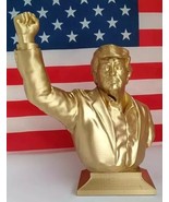 400mm 2024 Donald Trump Fist Pump FIGHT Gold 3D Print Statue PA Shooting... - $203.74 CAD