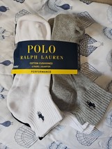 Polo Ralph Lauren Men&#39;s Performance Qtr Socks 6-Pk Shoe Size 6 - 12 1/2 ... - $24.75