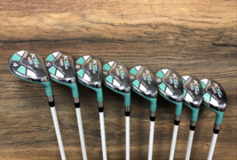 USED Womens Majek Golf Clubs Teal Ladies Hybrid Set #4-SW Lady Flex 103-BSJG - $489.95