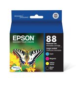 EPSON 88 DURABrite Ultra Ink Black &amp; Color Combo Pack For CX-4400, CX-44... - £35.76 GBP