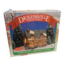 Dickensville Collectibles Porcelain Lighted House Brown Sons With Box - £13.37 GBP