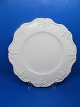 Godinger Italy 12 3/4&quot; Beige Serving Platter With Embossed Grapes And Leaves VGC - £23.18 GBP