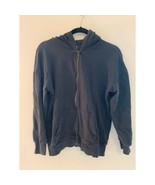 Old Navy Youth XL (14-16) All Black Zip-Up Comfortable Hoodie - $377.73 MXN