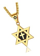 Star Pendant with Chain-55+5CM 316L - £43.07 GBP