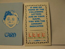 1979 MAD Magazine Board Game piece: Card #8 - £0.79 GBP