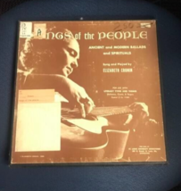 1960 Elizabeth Cronin Songs People Ballads Spirituals St Louis University Record - £121.46 GBP