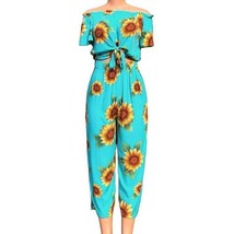 Sunflower 2 Piece Set Wide Leg Cropped Pants - Crop Top Womens Size Large - £11.86 GBP