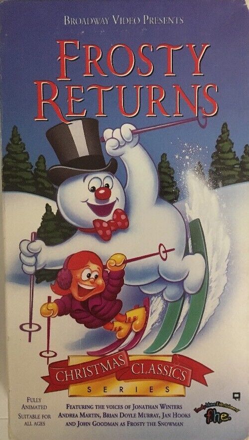 Frosty Returns(VHS,1993)CHRISTMAS CLASSICS SERIES-TESTED-RARE VINTAGE-SHIP N 24H