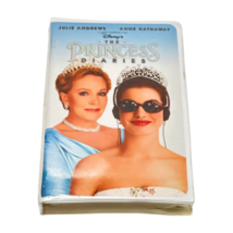 The Princess Diaries VHS Clamshell Anne Hathaway Julie Andrews Vintage S... - $18.36